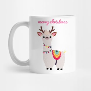 lama Christmas Mug